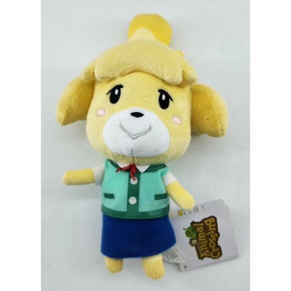 NEW Animal Crossing New Leaf 2015 Isabelle / Cyrus S 8" Plush Authentic 2015 - Picture 2 of 11